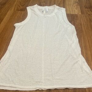 Women’s lululemon side split sheer muscle tank sheet shirt top sold out like new